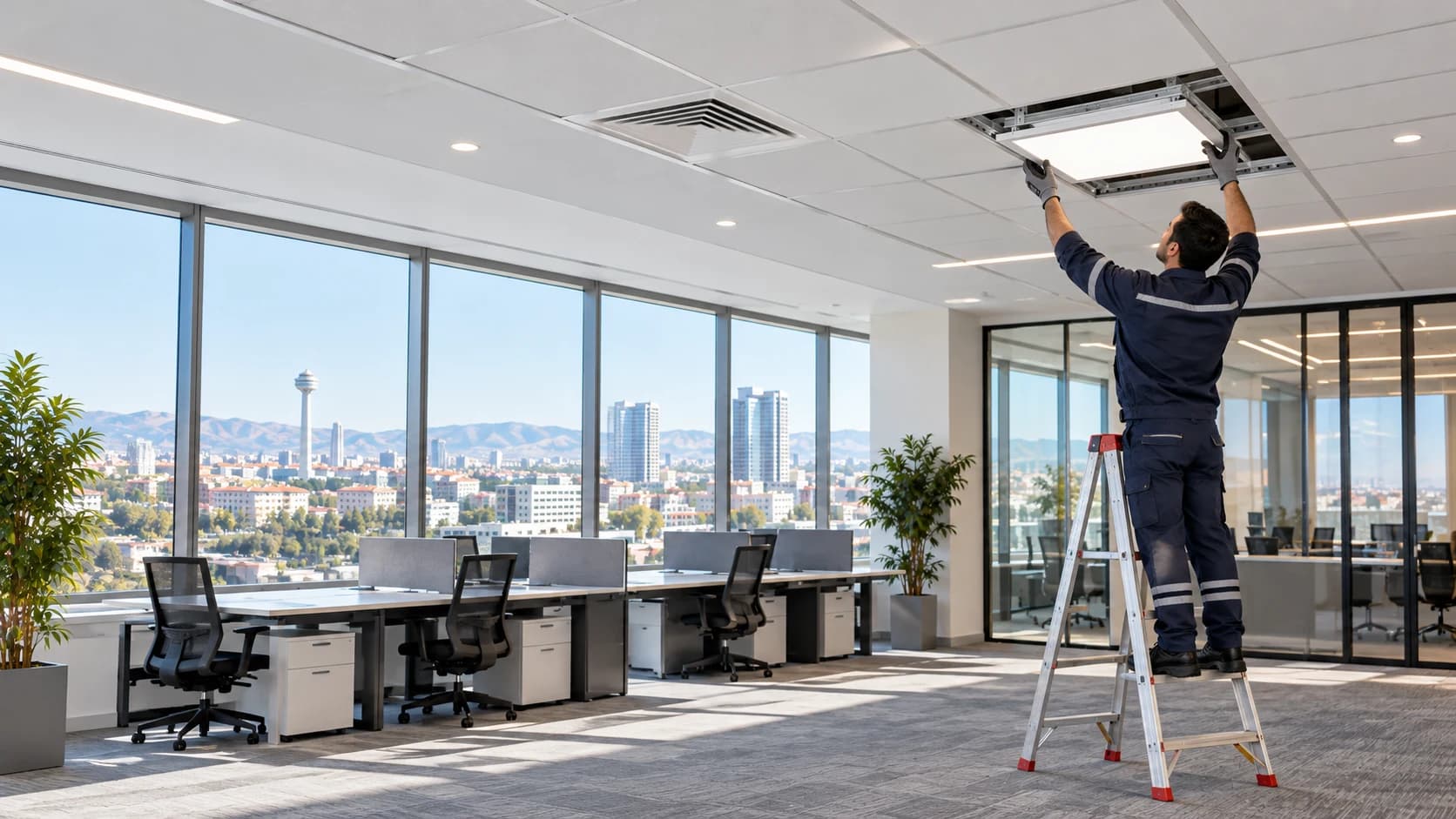 LED Panel ve Aydınlatma Montajı